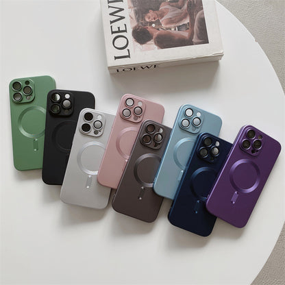 iPhone 15 Magnetic Electroplating Case